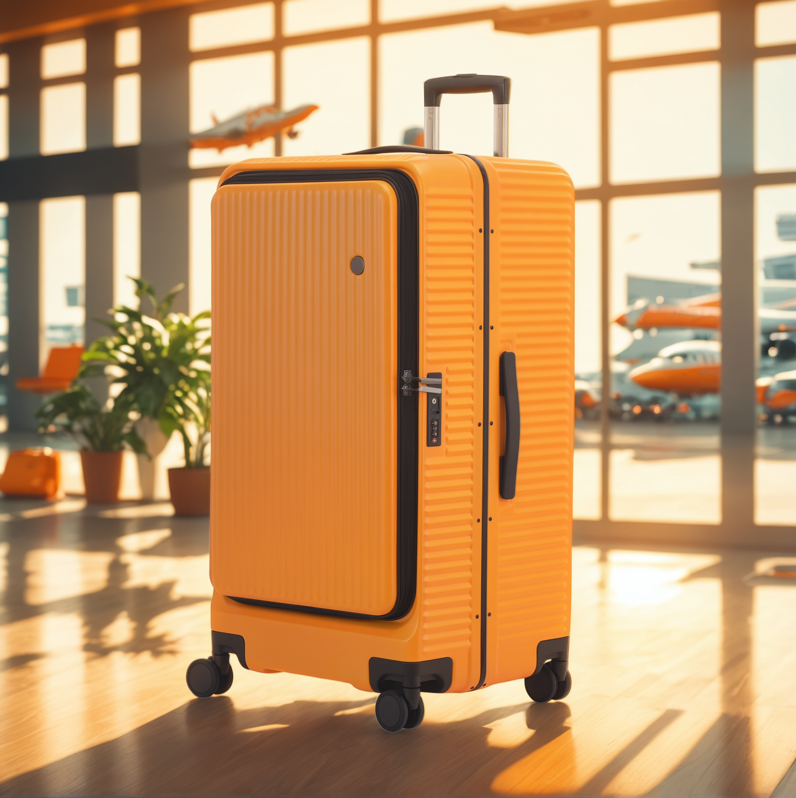 Discover the Perfect Sunshine-Yellow Luggage for Travelers