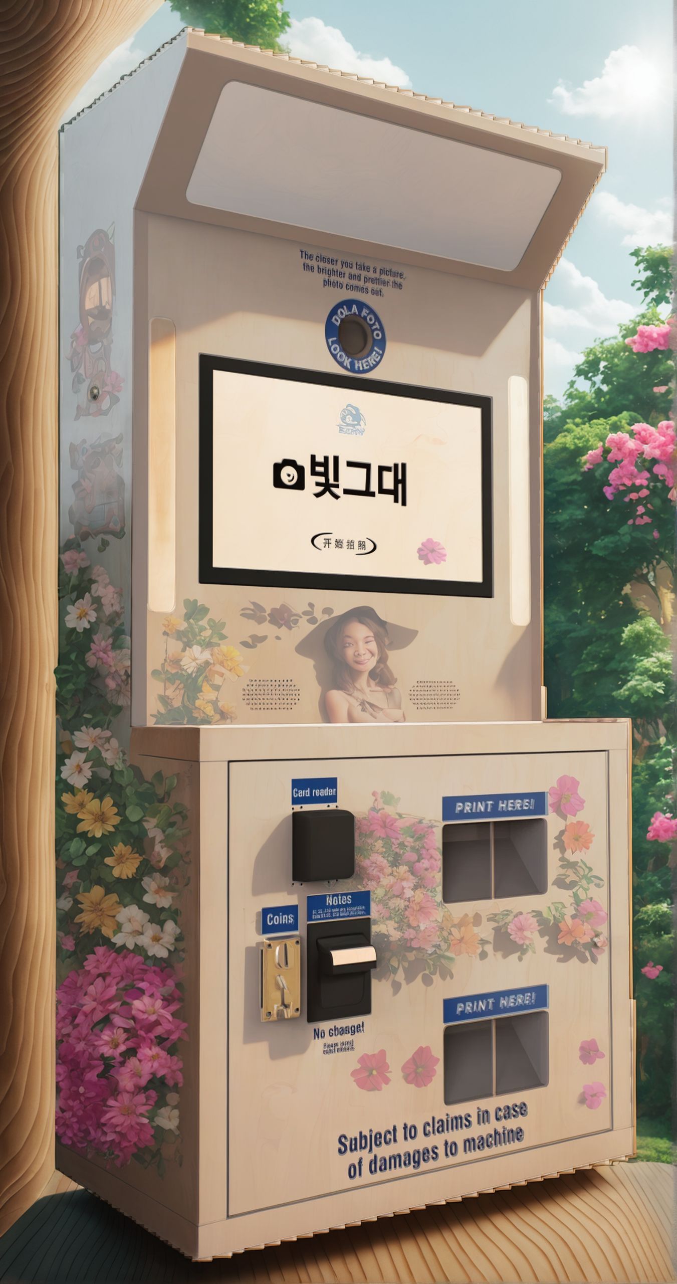 dual printers photo booth, photo booth services