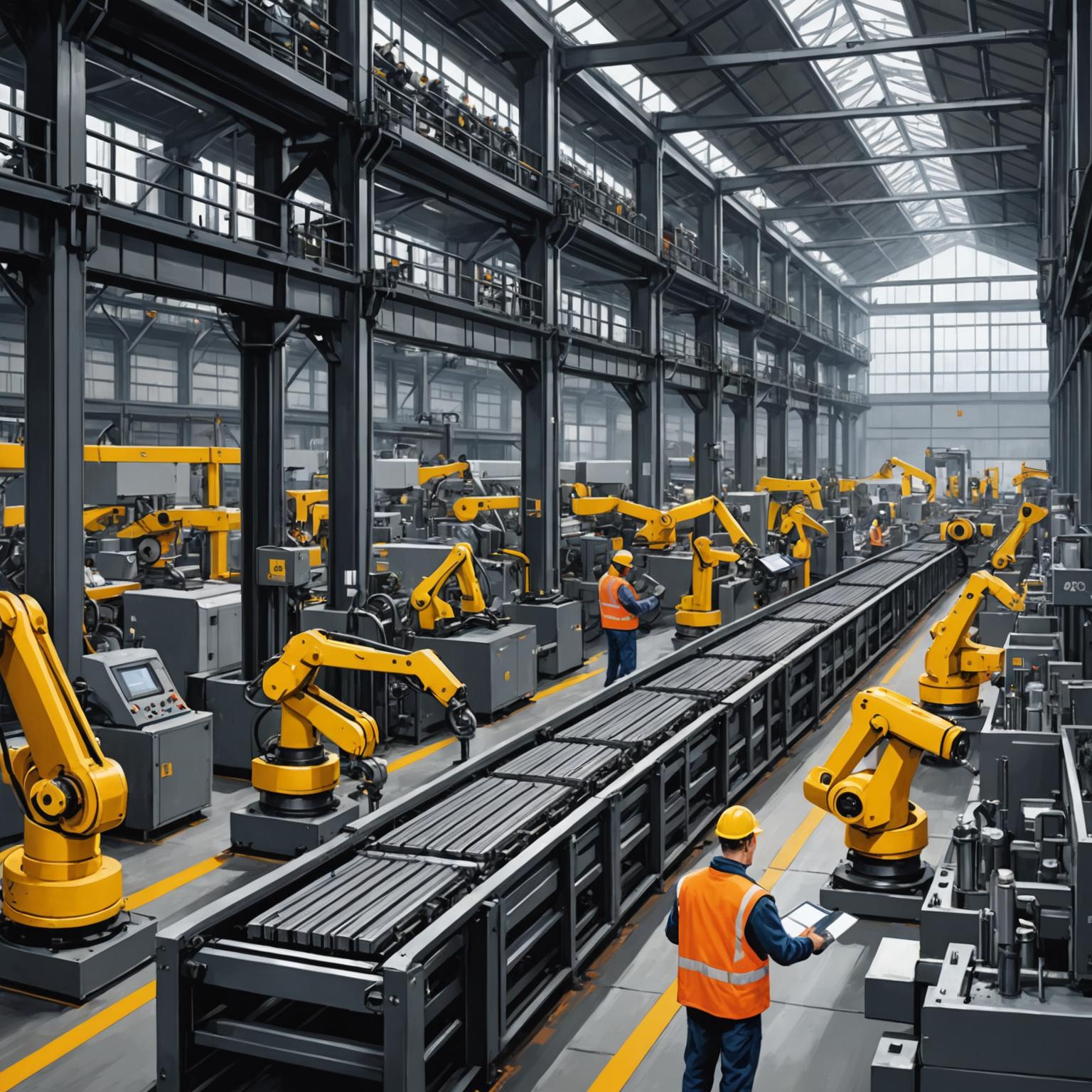 Exploring Steel Gates Factory & Automation Systems