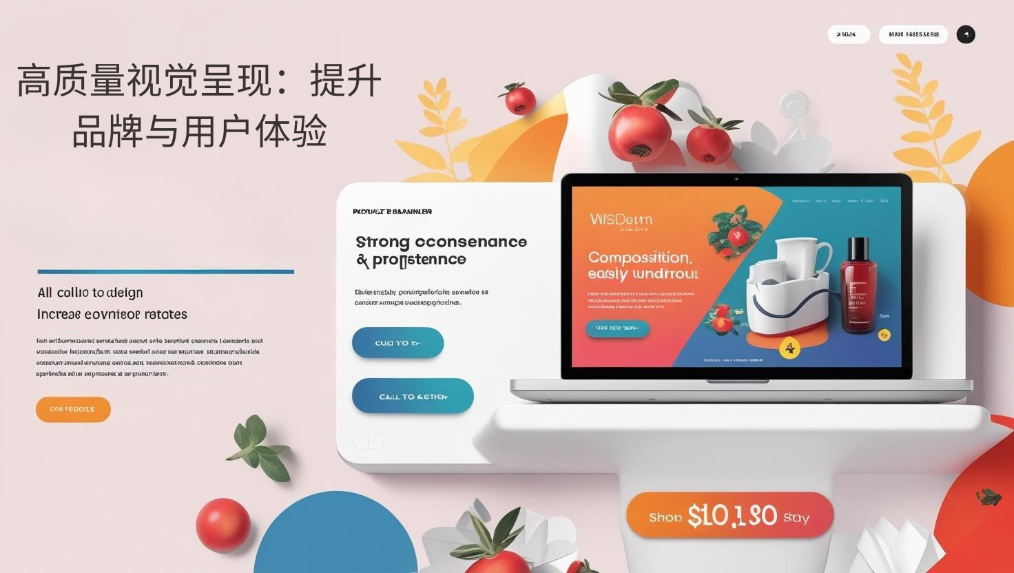 高质量视觉呈现：提升品牌与用户体验