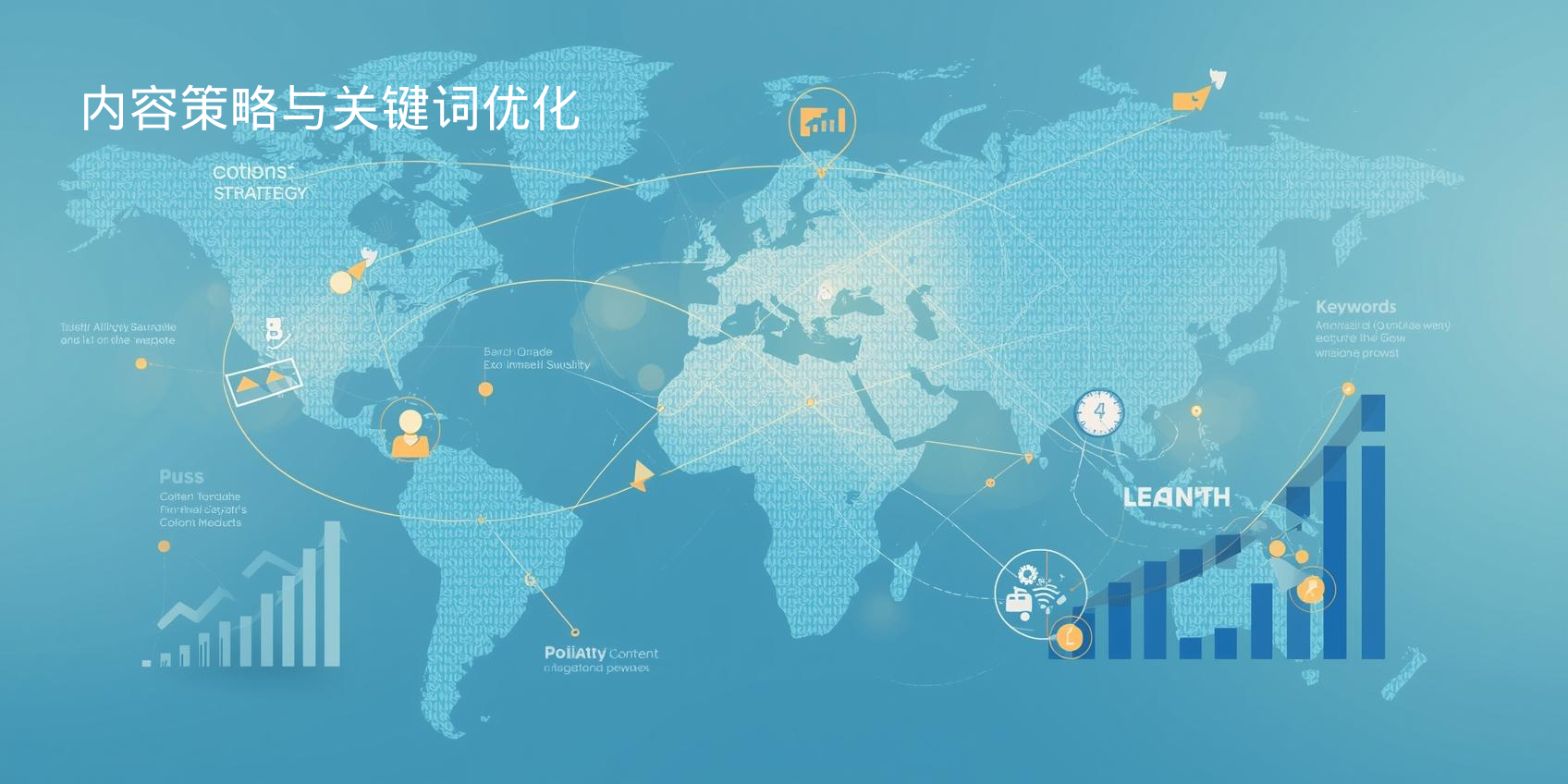 2. استراتيجية المحتوى وتحسين الكلمات الرئيسية
