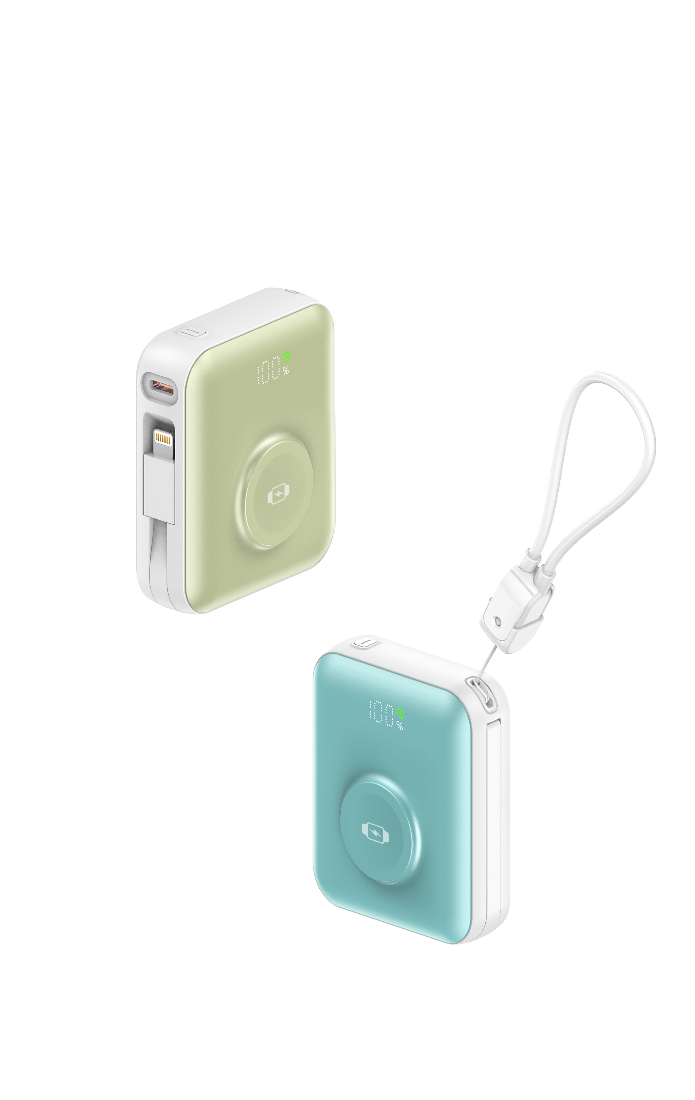 ESC-X026 22.5W 10000mAh Wireless Mini Size Power Bank