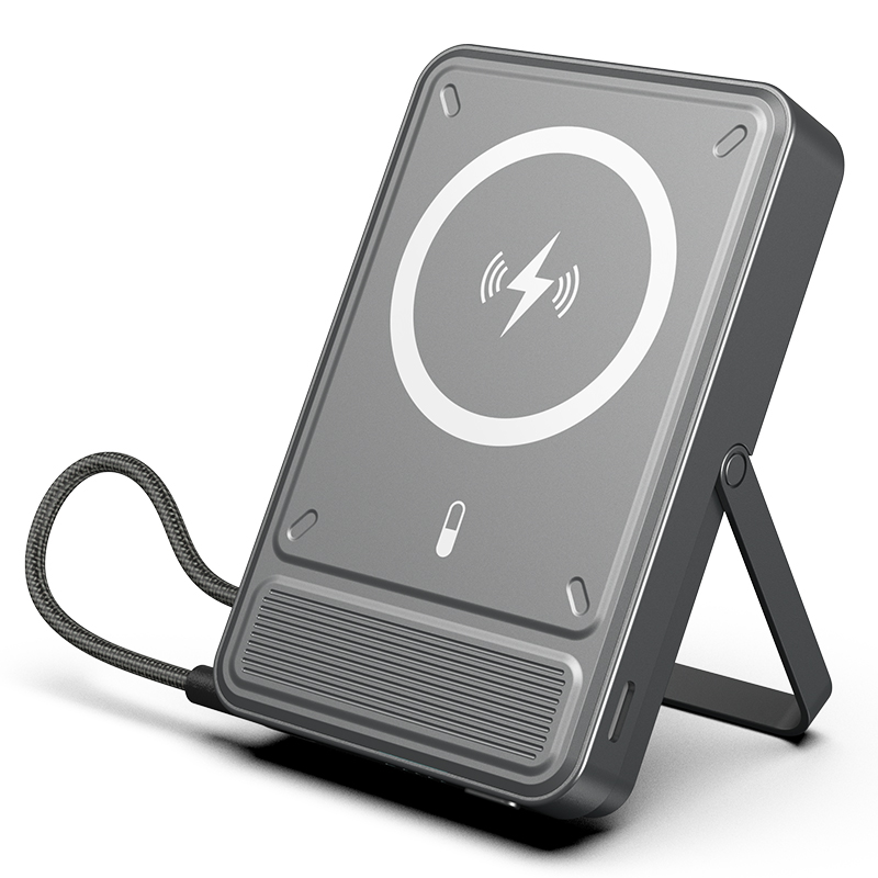 Ultra-Fast Charging Magnetic Wireless Power Bank: Compact Power with Magnetic Precision