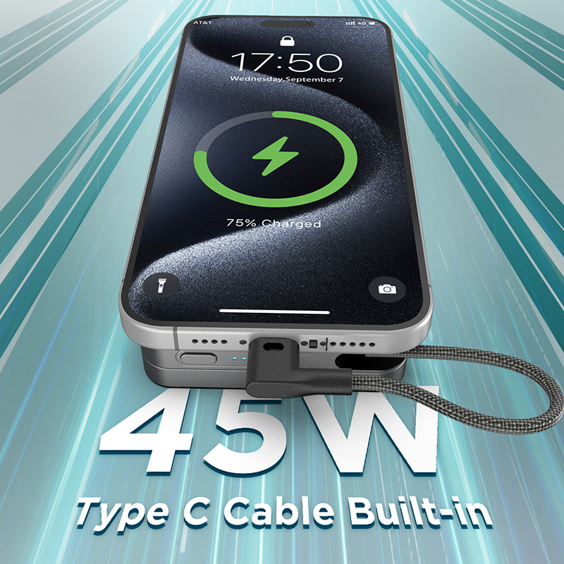 Power Bank with Built-In iWatch Charging: Smart Portability for Modern Lifestyles