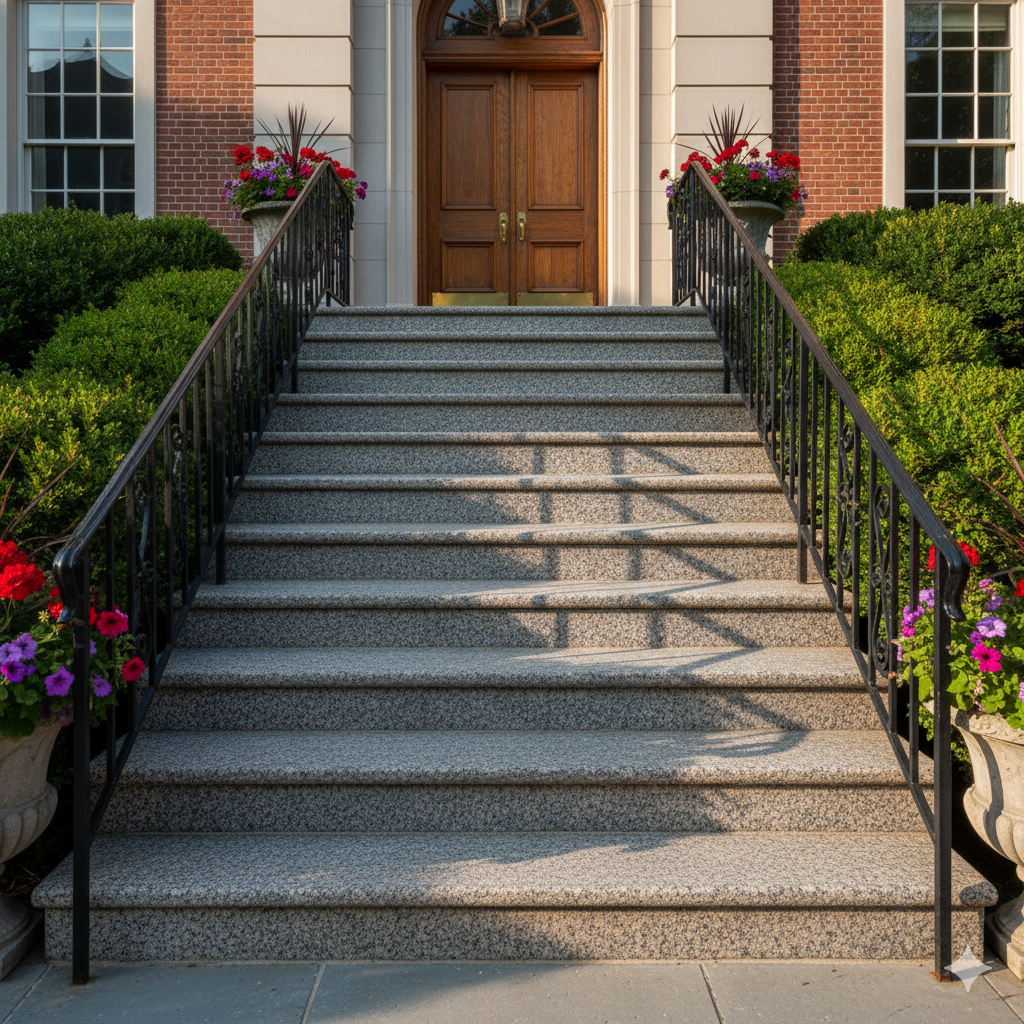 How a Granite Steps Factory Combines Durability and Design